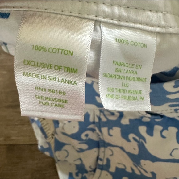 Lilly Pulitzer elephant Callahan shorts - Picture 5 of 10